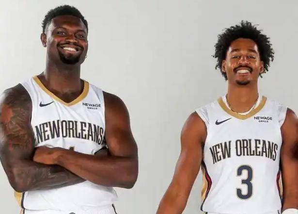 NBA季前赛:首秀三分球6中1!NBA冠军后卫联手锡安