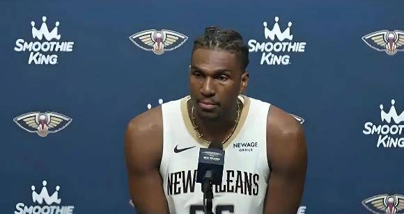 NBA季前赛:首秀三分球6中1!NBA冠军后卫联手锡安