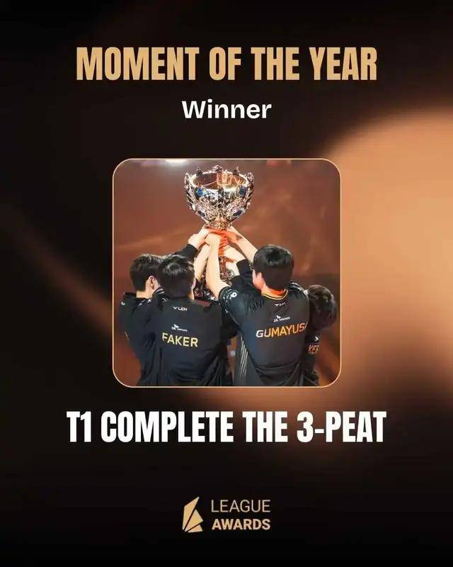 LOL新老交替,Chovy力压Faker拿年度选手,新王登基