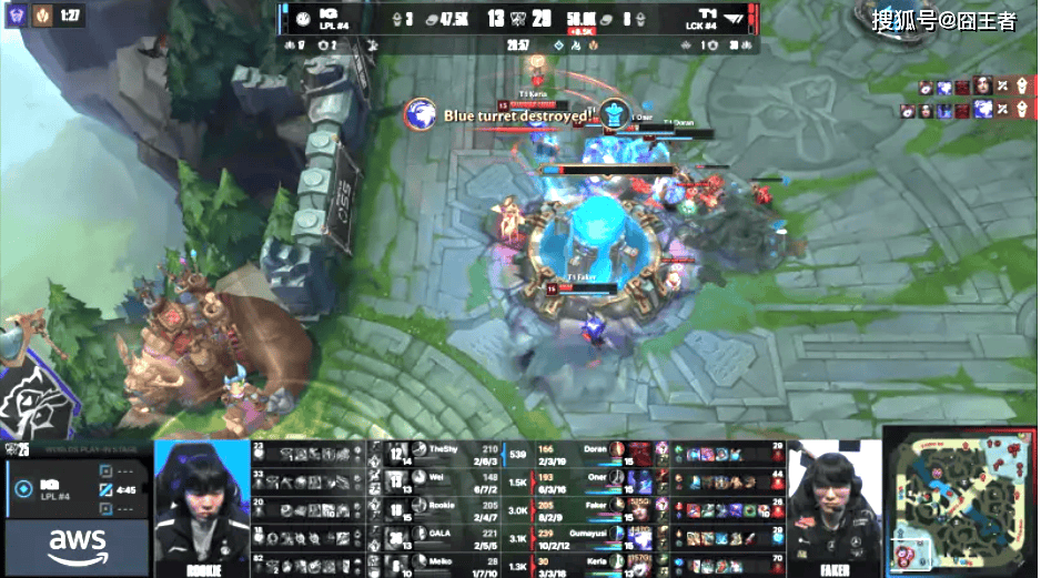 S15全球总决赛入围赛：没有奇迹！T1四局战胜IG，晋级正赛