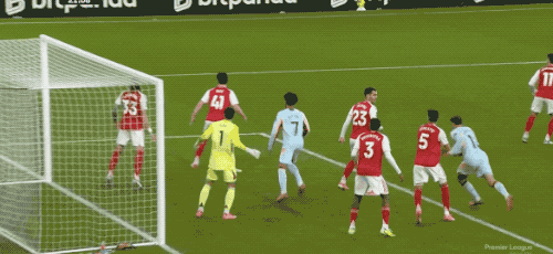 英超：阿森纳2-0布伦特福德5分领跑 梅里诺传射 萨卡补刀 赖斯伤退