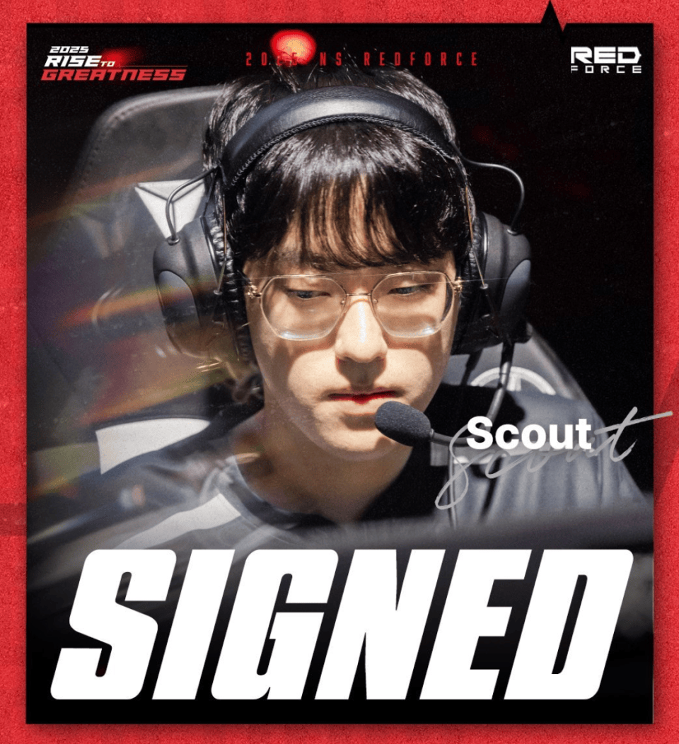 Scout重(zhòng)返(fǎn)LCK！加入(rù)NS组迷你戰(zhàn)舰！有望率队冲击世界赛！