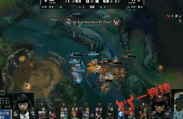 【一竞技1Jingji】LOL：全球总决赛 T1 3比2淘汰AL！