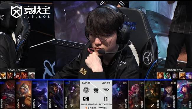 LOL-S15瑞士轮:CFO爆冷掀翻T1!