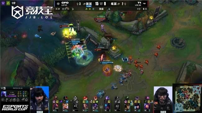 LOL-S15瑞士轮:CFO爆冷掀翻T1!