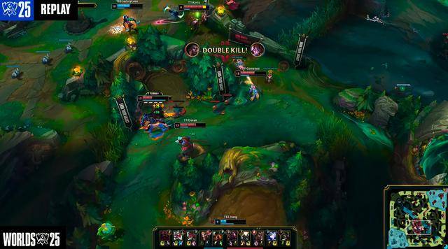 S15全球总决赛：传奇不灭，再闯决赛！T1 3-0横扫TES晋级S15决赛！